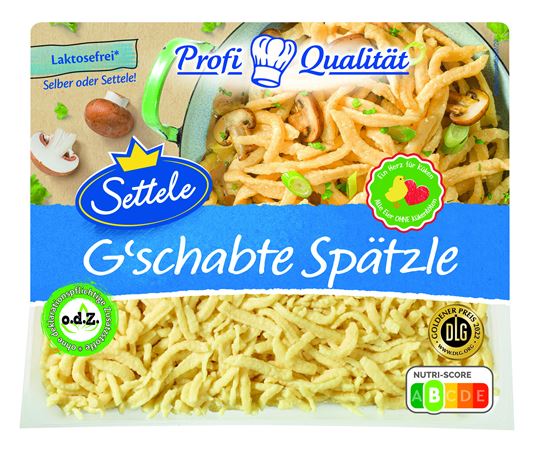 Settele-Angebot KW02 g´schabte Spätzle